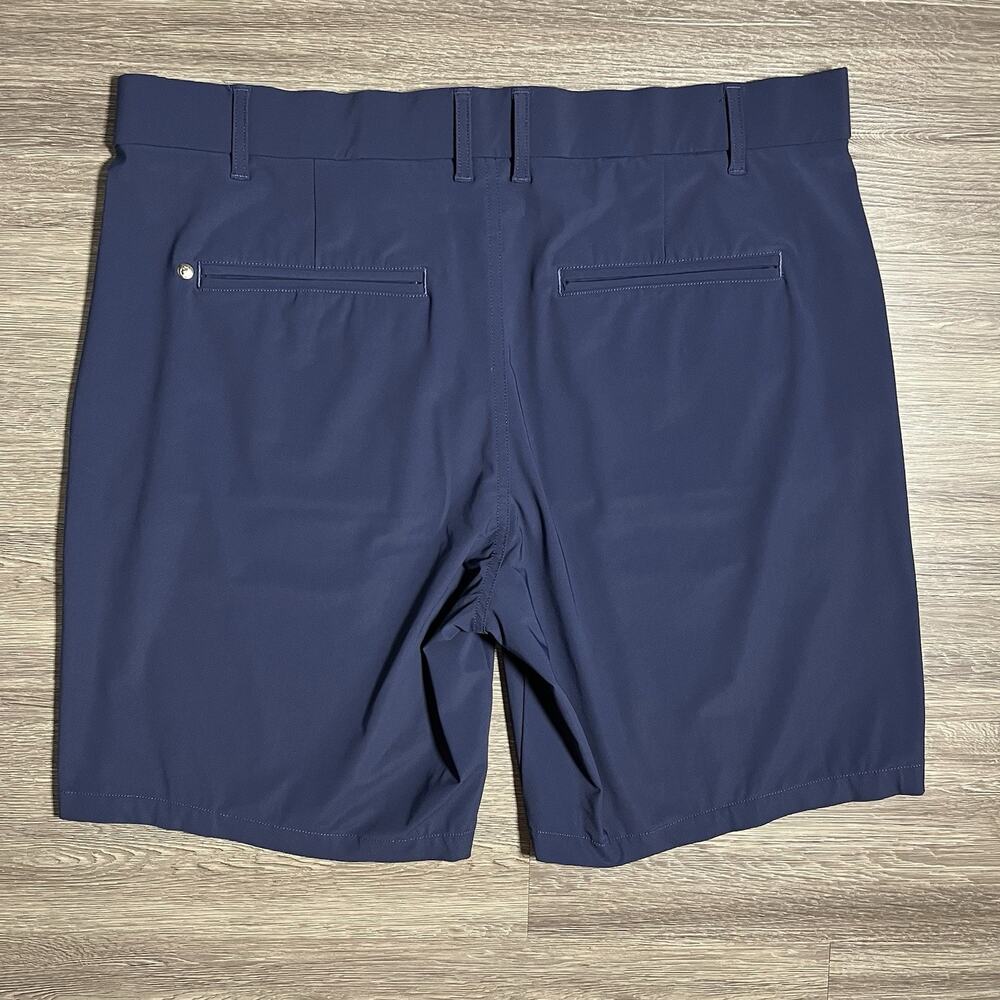 Greyson Montauk Performance Shorts Men's 34 Maltese Blue 8" Stretch Golf EUC - Picture 2 of 10